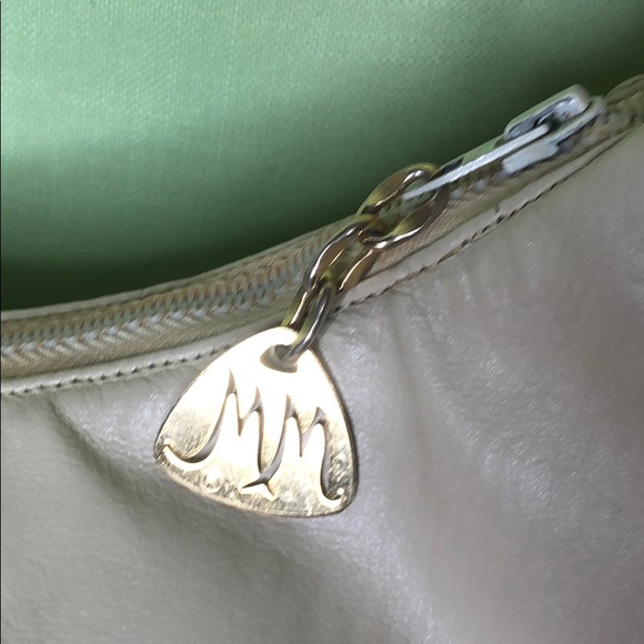 Vintage Tan & Gold Handbag - Picture 7 of 14